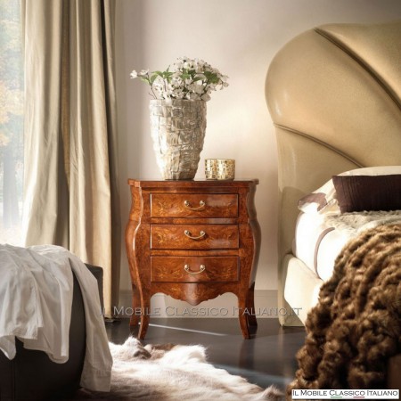 Neapolitan bedside table