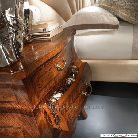 Wooden bedside tables