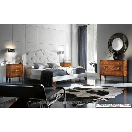 Comodini intarsiati classico stile Maggiolini - Il Mobile Classico Italiano