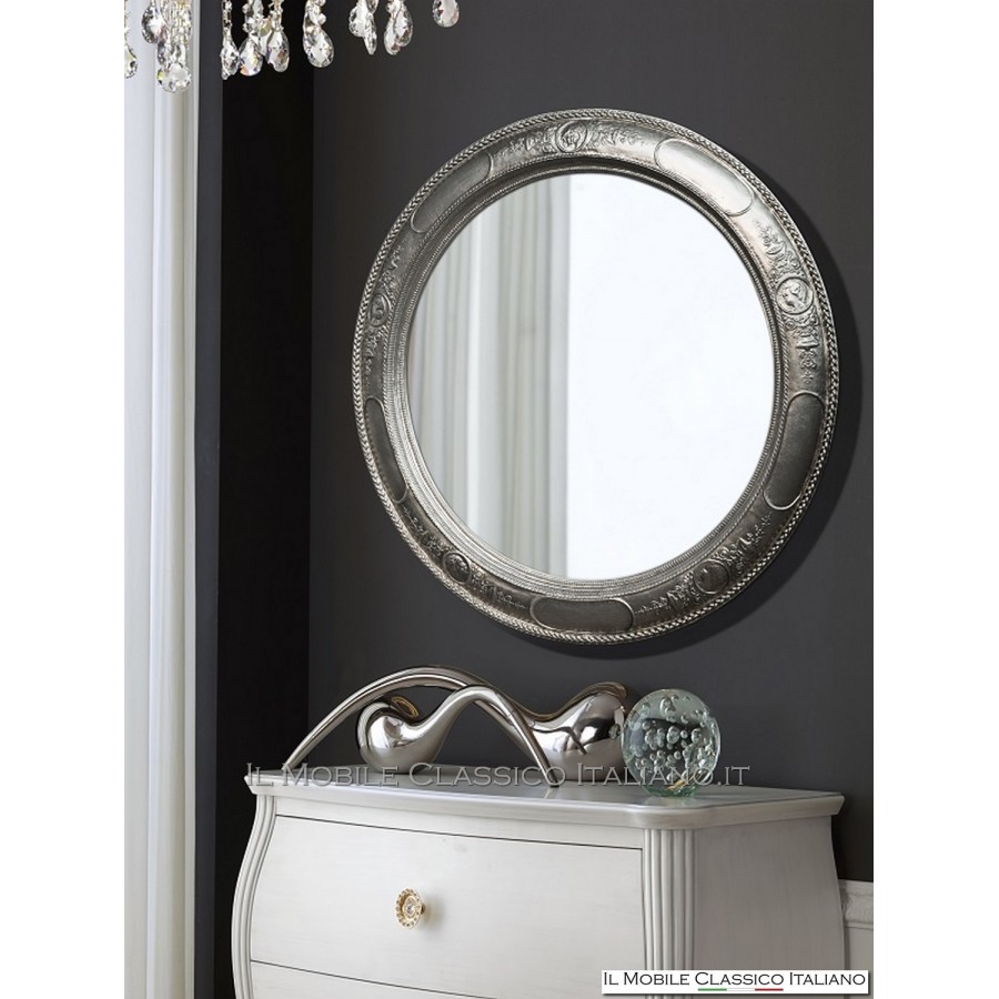 Specchio da arredo rotondo classico Specchio da arredo rotondo classico