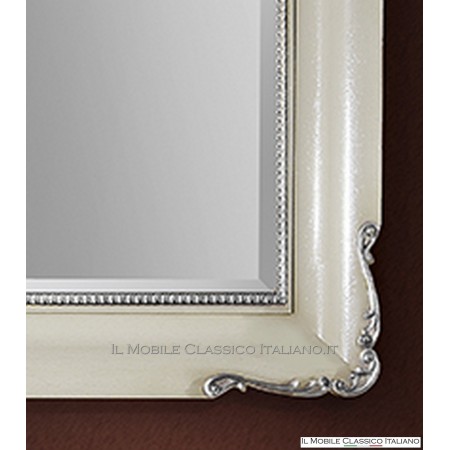 Rectangular baroque mirror with carved frame cod. 1080