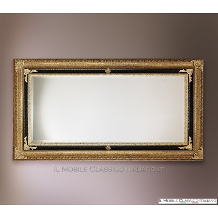 Gran espejo barroco rectangular