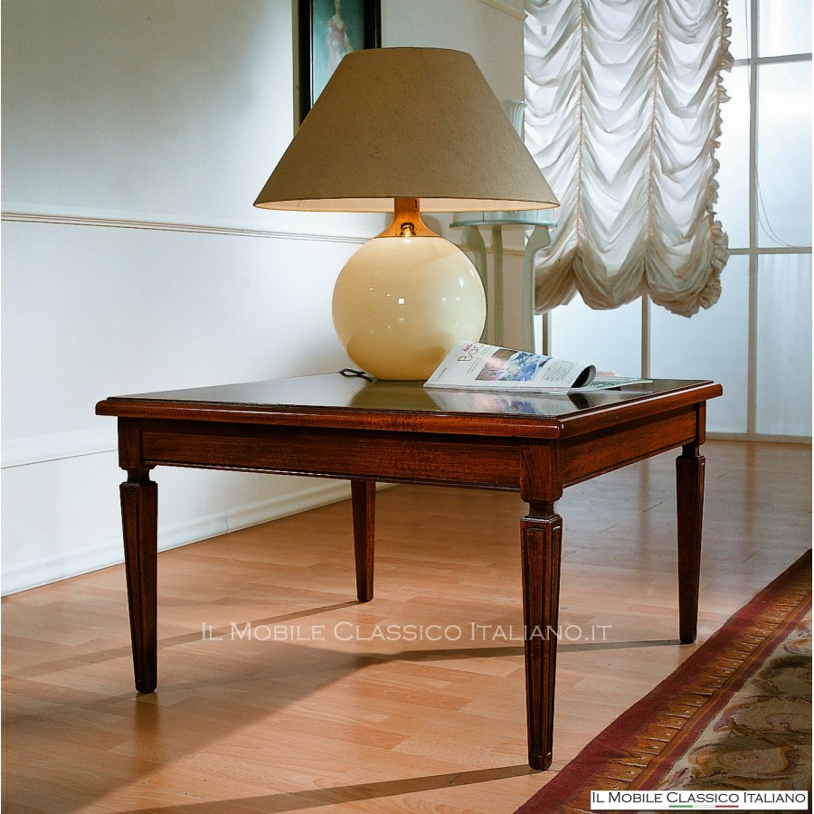 Table basse incrustée