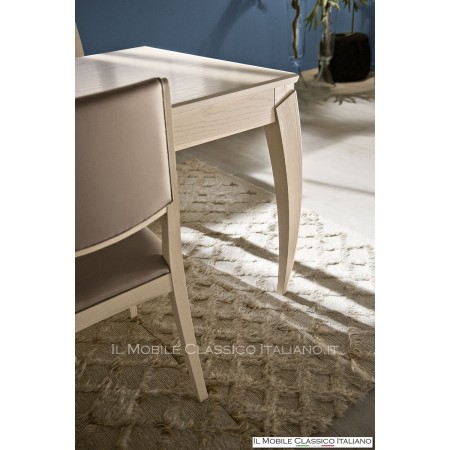 Table rectangulaire moderne extensible