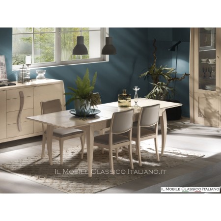 Table rectangulaire moderne extensible