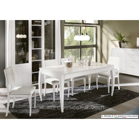 mesa de fresno blanco