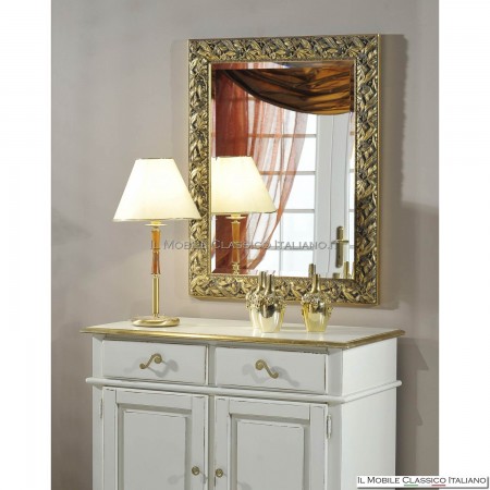 classic rectangular mirror