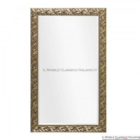 classic gold leaf mirror