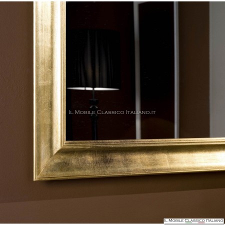 Specchio cornice oro
