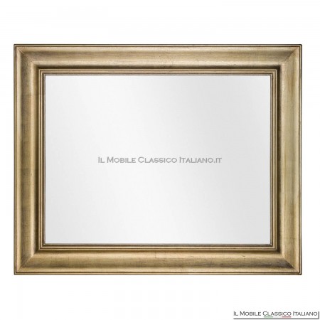 Mirror with golden smooth frame - Il Mobile Classico