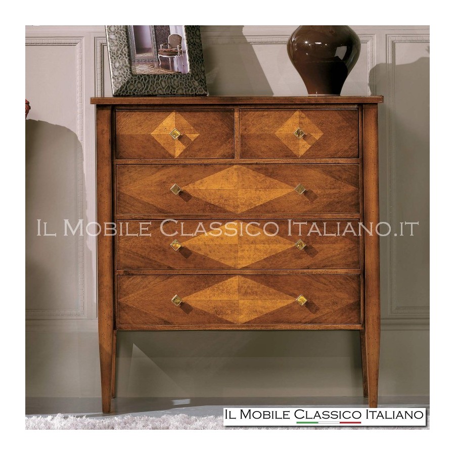 Commode marquetée en érable