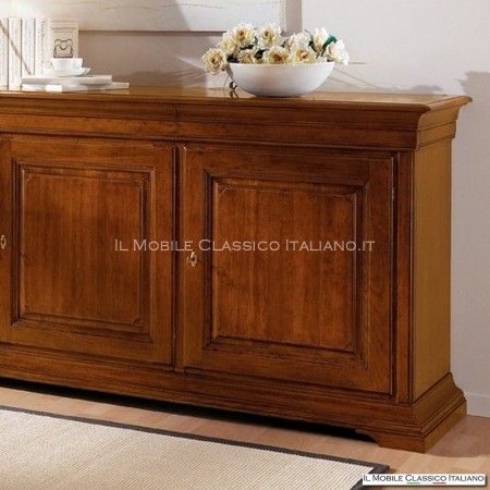 Massivholz-Sideboard glatte Ausführung