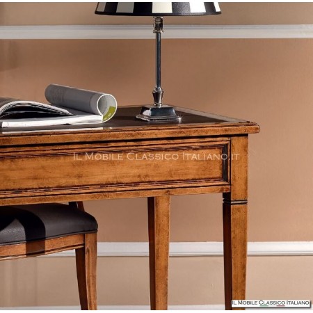 classic style desk in wood