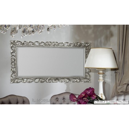 Miroir rectangulaire de style baroque