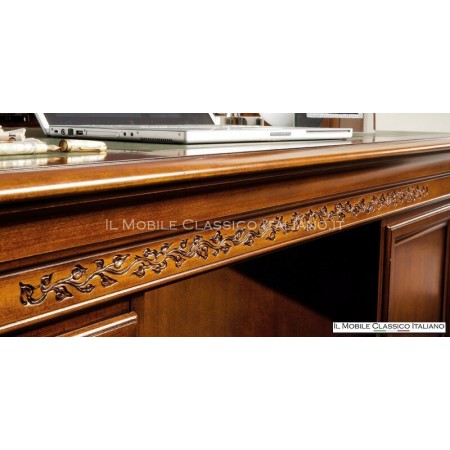 Showcase 2 doors with carving