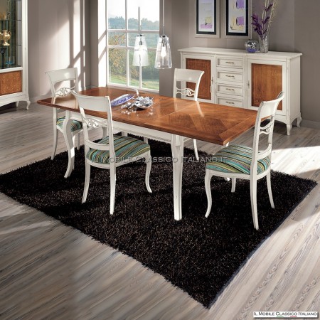 Table de cuisine rectangulaire