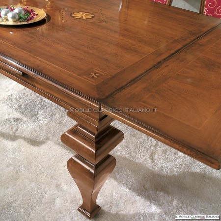Square wooden table - The Classic Furniture