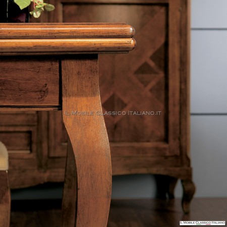 Mesa cuadrada extensible