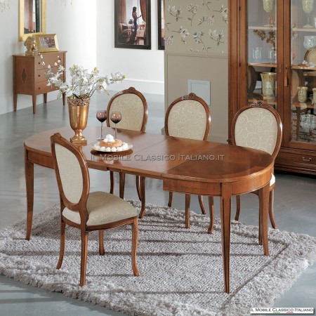 Tavolo sala legno massello