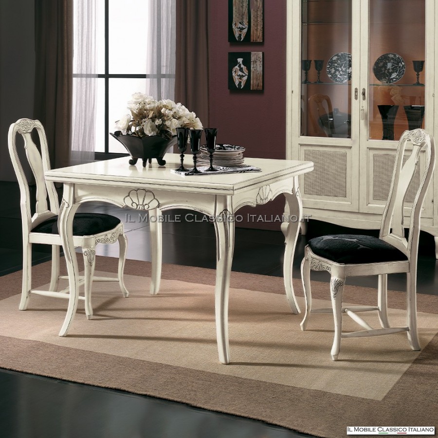 Shabby-Chic-Esszimmertisch