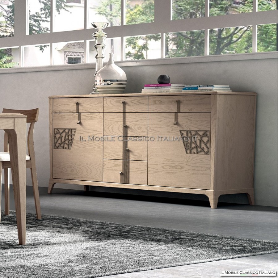 Aparador moderno de madera maciza