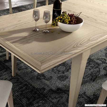 Table rectangulaire extensible moderne