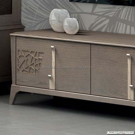 Modern wooden TV cabinet