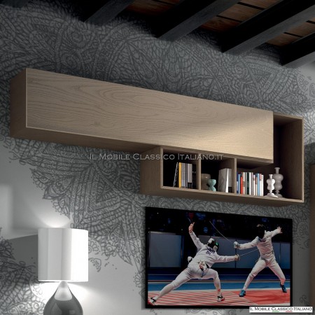 Modern ausgestattetes Wandwohnzimmer