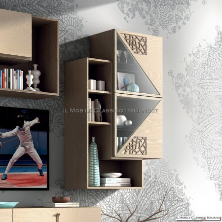 Modern ausgestattetes Wandwohnzimmer