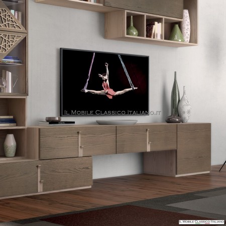 Mur équipé avec un design moderne