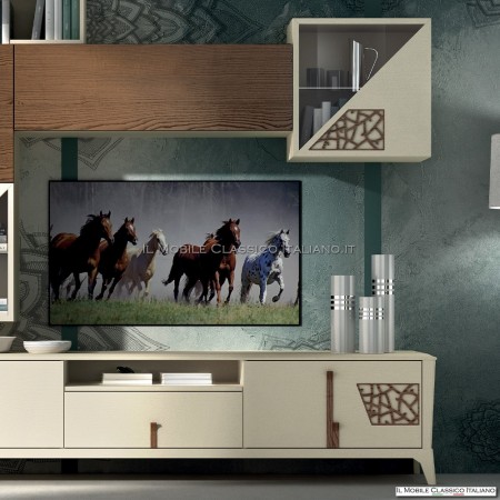 Mur équipé moderne contemporain