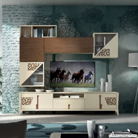 Mur équipé moderne contemporain