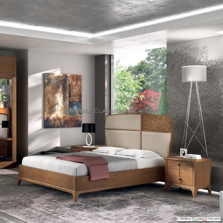 Mesita de noche de dormitorio moderno