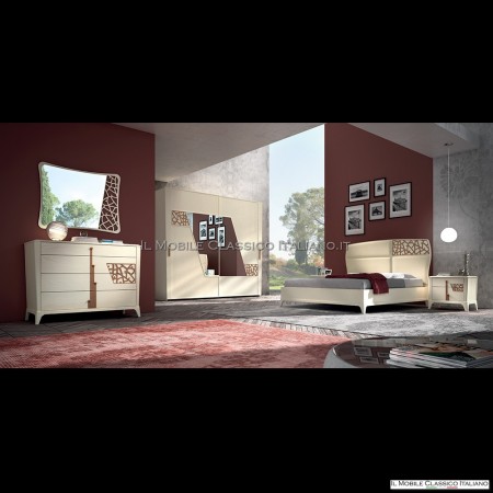 Commode moderne en frêne brossé