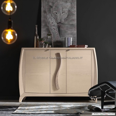 Luna modern sideboard in smooth ash