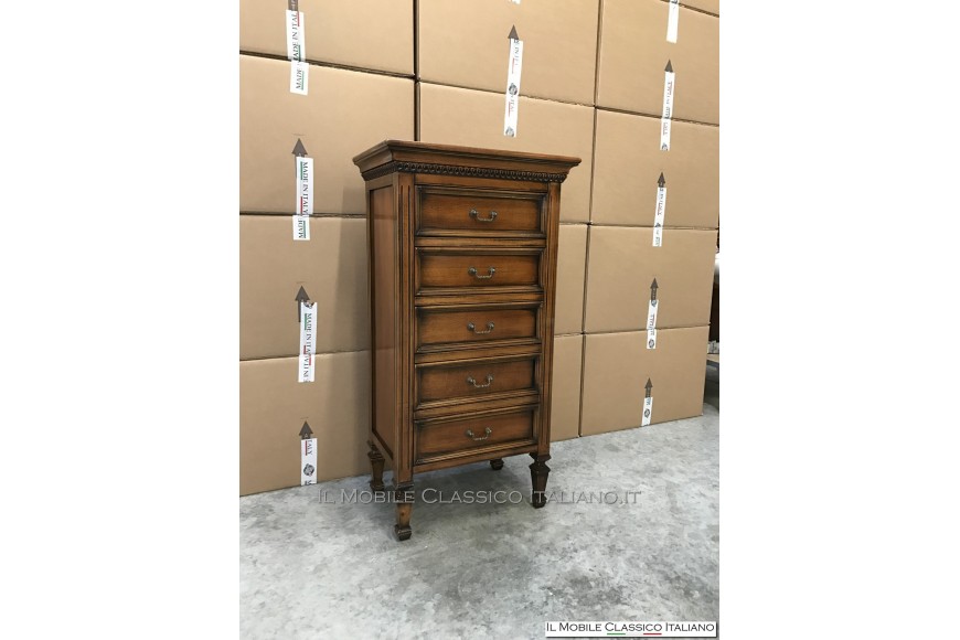 Cassettiera classica legno personalizzata